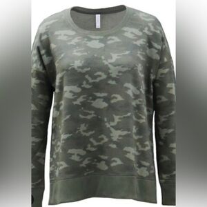 Ideology Green Camo Sweatshirt